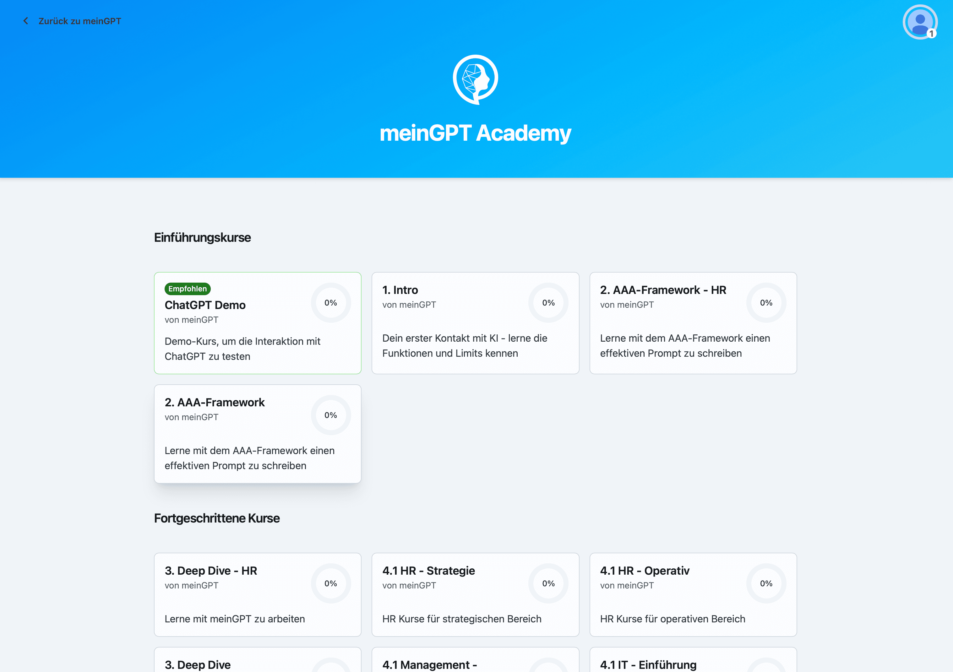 Erstellung eines Workflows